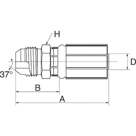 Końcówka DN16-7/8JIC