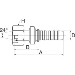 Końcówka DN16-M30x2