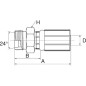 Końcówka DN16-M30x2-20S