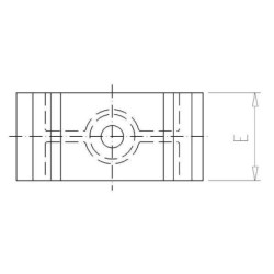 Zacisk rurowy typ BP PP VdL, 40/51 mm