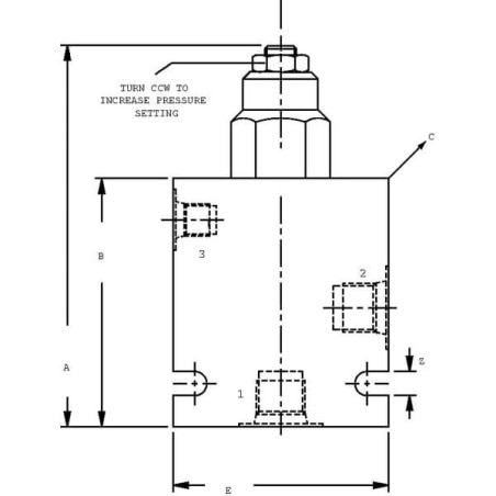 Zawór zwrotny valve 1X CB10HV