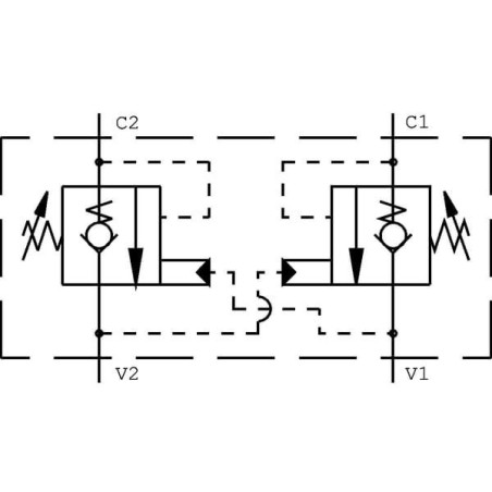 Zawór zwrotny 2X CP4411B0EA451 A12 3/4