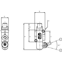 Zawór 2-drożny DF-05-2BT-17-SLP