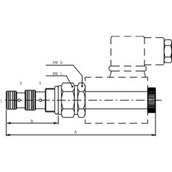 Wkład zaworu 3/2 EL10C/10NB