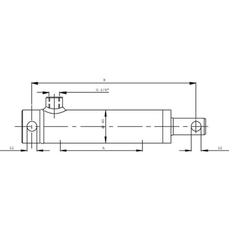 Siłownik hydrauliczny