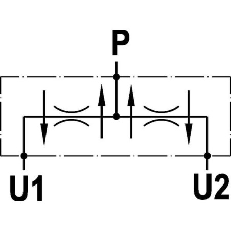 Dzielnik strumienia 115–150 L 3/4ST