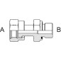 Złącze proste ORFS 11/16U 1/4 BSP