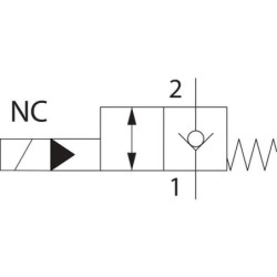 Zawór 2/2 NC FP-22-CP-S12-06