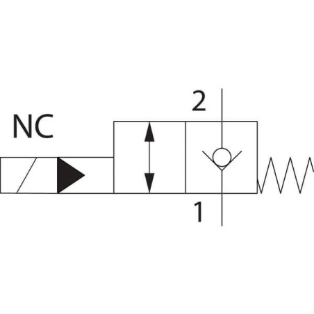 Zawór 2/2 NC FP-22-CP-S12-06