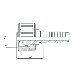 Końcówka DN08-M22x1.5 Kärcher V4A