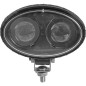 Lampa bezpieczeństwa LED, niebieska, 10W, 250lm, owalna, 10-80V, punktowa, 2xLED, Kramp