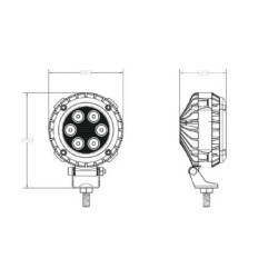 Lampa robocza 21W 2000 lumenów