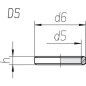 Pierścień uszczelniający RSWV metalowy M18x1.5