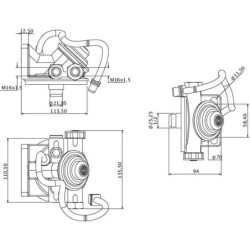 0004771302KR Pompa paliwa Volvo z nagrzewnicą