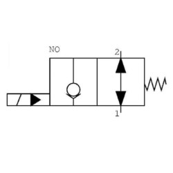 Zawór 2/2 SVP10NOR 12VDC A08