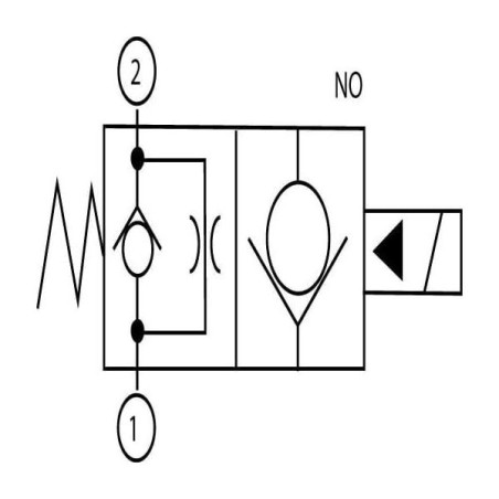 Zawór 2/2 SVP08NO 12VDC A06