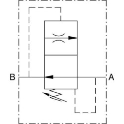 Zawór regulacji przepływu z kompensacją ciśnienia VSCR 04 A (1-1.6)