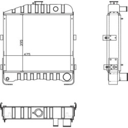 Chłodnica Case - IH