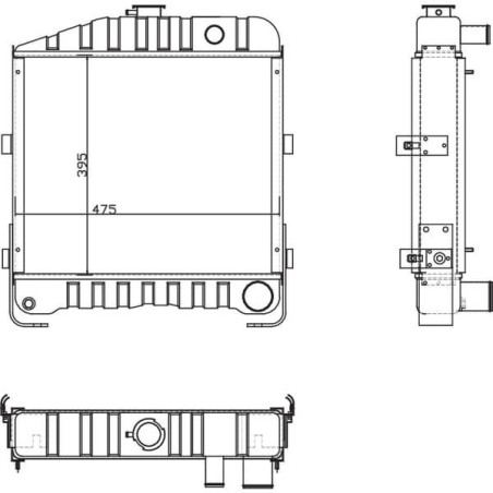 Chłodnica Case - IH