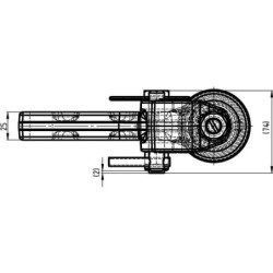 00520590 Zestaw zaczepowy K50, lewy