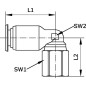 "Szybkozłącze kątowe L 8x1/4"""