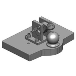 Płyta nośna zaczepu, K80 305 mm