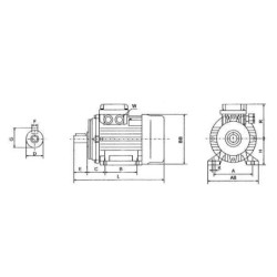 Silnik elektryczny 1.5 kW