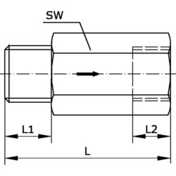 "Zawór zwrotny 1/8"""