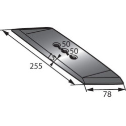 010104M Dłuto 3T 78X15 pr. 