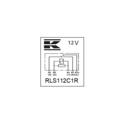 Mikroprzekaźnik 12V, 20A/35A, z rezystorem