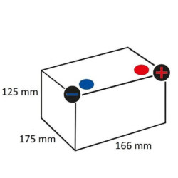 Akumulator 12V 24Ah zamknięty Kramp