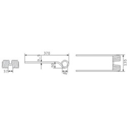 0009568151KR Palec zgrabiarki, pasuje do Claas