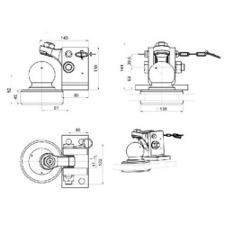 Kulka spawana z mocowaniem, K80