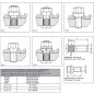 Nakrętka śruby koła stalowa M12x1.50 BPW