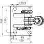 Zaczep kpl. K80 heavy duty