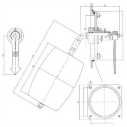 0434100 Wskaźnik poziomu L100CM