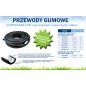 Przewód mleczny gumowy z wkładką ultraclean-lite 13,5 x 23,8 mm