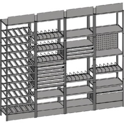 291702107637 Top shelf module perforated