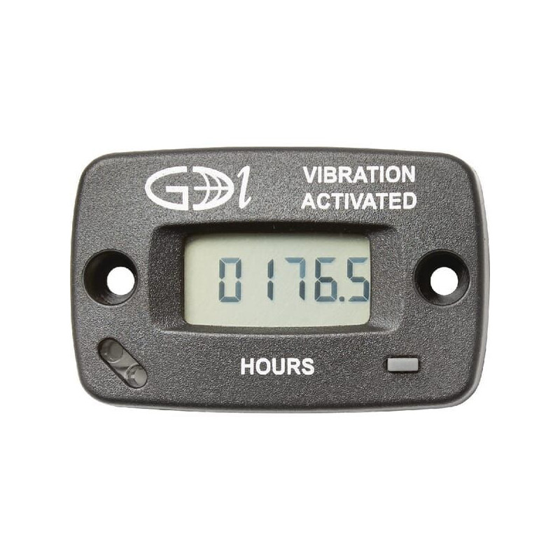 Vibration counter, with transport filter