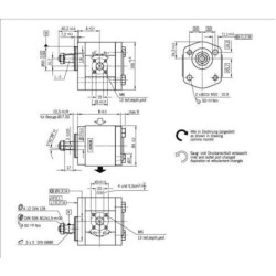 Pompa zębata AZPF-11-016LCN20MB Bosch Rexroth