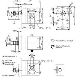 Silnik zębaty AZMF-11-011LSA20MB Bosch Rexroth