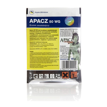 125894- Apacz 50 WG Środek Owadobójczy 20G