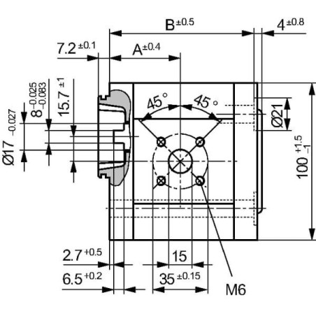 Pompa zębata AZPF-12-005LNT20MB Bosch Rexroth