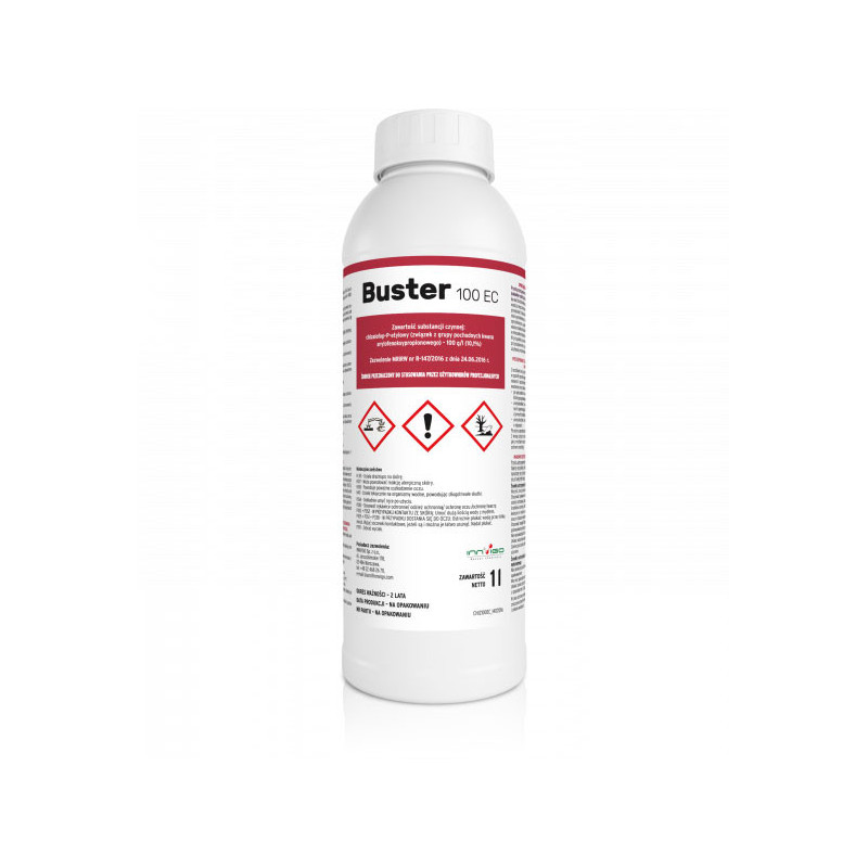 Buster 100 EC 500 ml Środek chwastobójczy w rzepaku