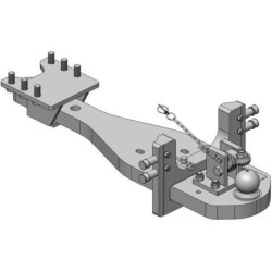 009603880SETA17 Płyta nośna zaczepu K80® JD 6230R, 6250R SET