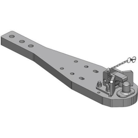 009612902A02 Płyta nośna zaczepu Pitonfix Steyr CVT / Case CVX