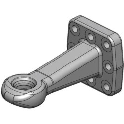 00652250A90 Zaczep oczkowy Ø 40 mm 110x100 8-Loch mit Buchse