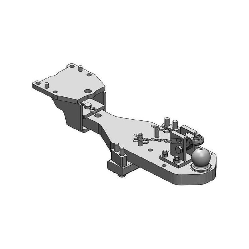 Belka zaczepu Heavy Duty K80® Steyr Terrus / Case Optum / NH-T7 HD SET