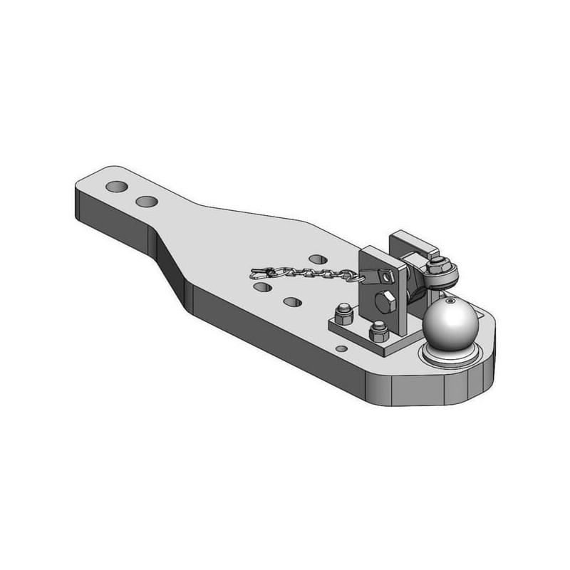 Płyta nośna zaczepu K80® Steyr Terrus / Case Optum / NH-T7 HD