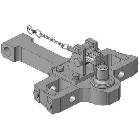 009613211A11 Płyta nośna zaczepu Pitonfix MF Dyna-6 7719 - 7726